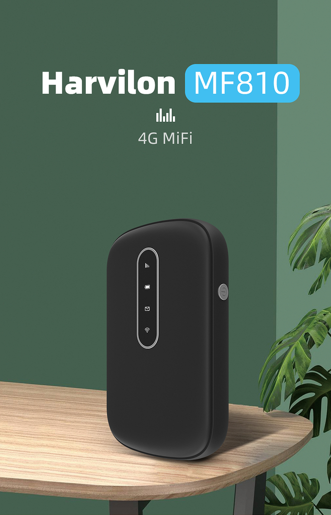 2.4GHz φορητός διαποδιαμορφωτής WiFi με την κινητή δυναμική ζώνη LTE Διαδίκτυο 0 υποδοχών κάρτας 4G Sim