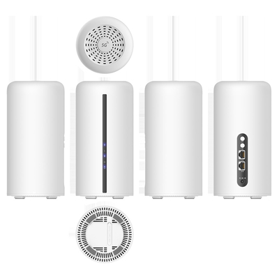 δρομολογητής WiFi 6 4.67Gbps 5G LTE ασύρματος διαποδιαμορφωτής ζωνών NSA SA AX3600 κινητός διπλός για το δίκτυο 5G 4G 3G