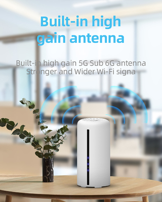 Ο κινητός διπλός δρομολογητής ζωνών 5Ghz Wifi με την κάρτα 1800Mbps SIM ξεκλειδώνει