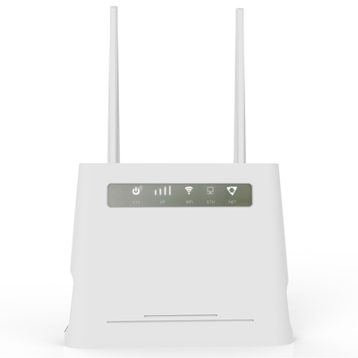 Γάτα 6 VOLTE TR069 11 συνάθροιση Wifi 6 AX1800 δρομολογητών CBE ZTE Chipset 4G μεταφορέων υποστήριξης RJ11 εναλλασσόμενου ρεύματος