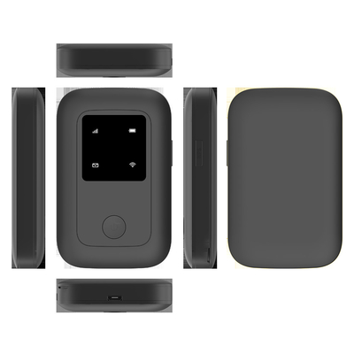 Ξεκλειδωμένος δρομολογητής 4G Lte MiFi με το Μαύρο καρτών φω'των SIM των οδηγήσεων