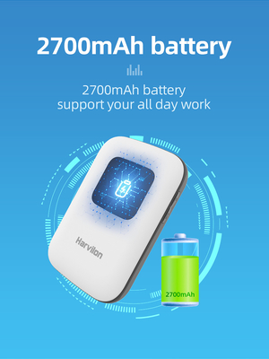2100mAh δρομολογητής 150Mbps μπαταριών FDD TDD LTE 4G MIFI με την οθόνη των οδηγήσεων
