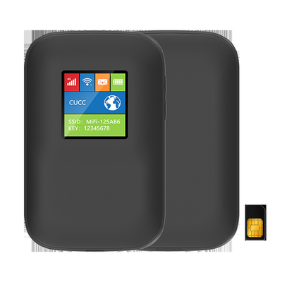 2700mAh-3000mAh κινητός δρομολογητής 4G με το Μαύρο οθόνης που ξεκλειδώνεται