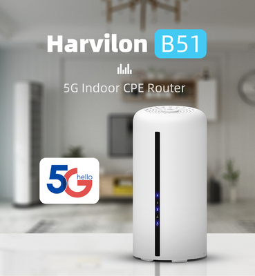 Διπλός δρομολογητής NSA SA WiFi 6 CBE ζωνών 5G με τη νανο υποδοχή κάρτας SIM για τα GBP δικτύων 5G 4G 3.0
