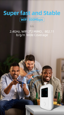 Δρομολογητής 4G WiFi τσεπών χειριστών τηλεπικοινωνιών με τη υποδοχή κάρτας SIM