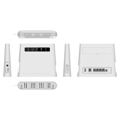 300Mbps CBE Lte υπαίθριο με τις έτοιμες προς χρήση 5dBi υποδοχών κάρτας SIM κεραίες WiFi CAT4 FDD VPN