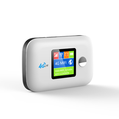 Ξεκλειδωμένη φορητή τσέπη ασύρματο MiFi δρομολογητών 4G WIFI με την οθόνη υποδοχών κάρτας LCD Sim