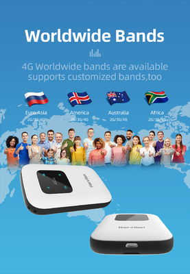 Σφαιρική κινητή κάρτα 150Mbps Harvilon Sim δρομολογητών δικτύων 4G Lte Mifi
