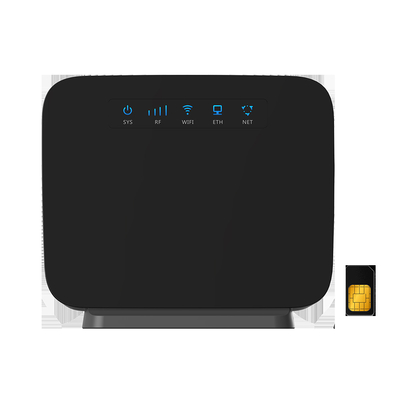Εσωτερικός δρομολογητής εγχώριας CBE 4G Lte με τις διπλές εξωτερικές κεραίες υποδοχών κάρτας SIM για το γραφείο