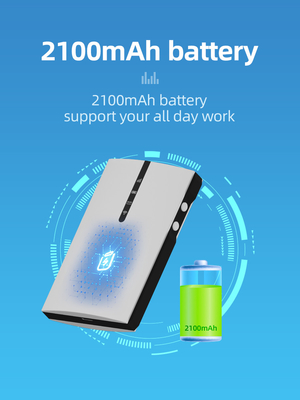 Κινητός δρομολογητής δυναμικής ζώνης 4G Lte υψηλής ταχύτητας 150Mbps για την μπαταρία ταξιδιού 2100mAh