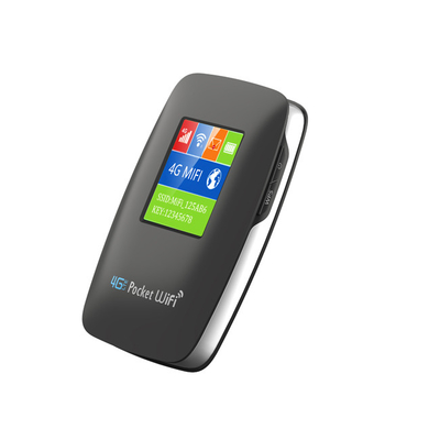 κινητή WiFi 2700mAh-3000mAh 4G Lte MiFi δυναμική ζώνη δρομολογητών 150Mbps 4G 15 συσκευές με την οθόνη LCD
