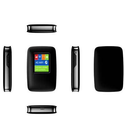 ασύρματη MiFi δυναμική ζώνη δρομολογητών WIFI 3000mAh 4G LTE με τη διεθνή ζώνη οθόνης LCD