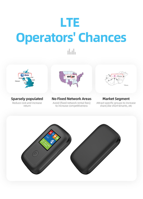 ζώνες δρομολογητών 4G B1/3/5/7/8/20/40/41 4G B2/4/7/12 διαποδιαμορφωτών 300Mbps 4G WiFi